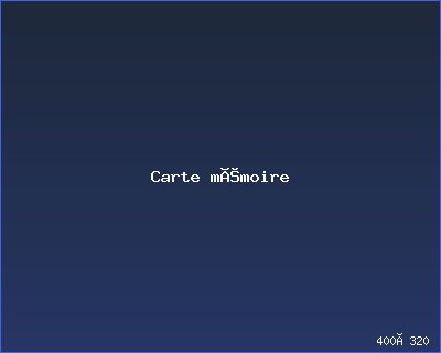 Carte mémoire